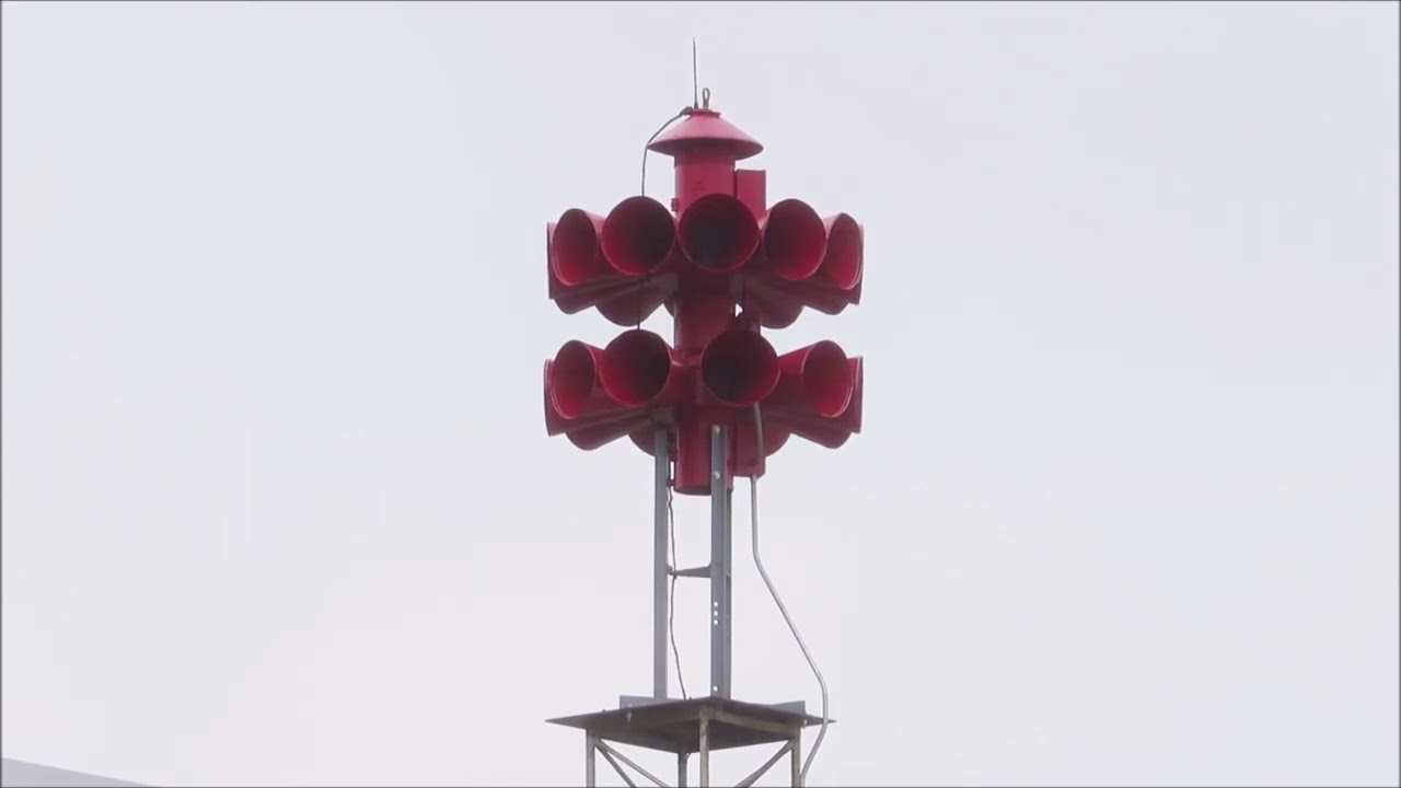 Federal Signal 3T22 Attack for General Pager/Siren Test, Yaphank, NY 10/5/2022