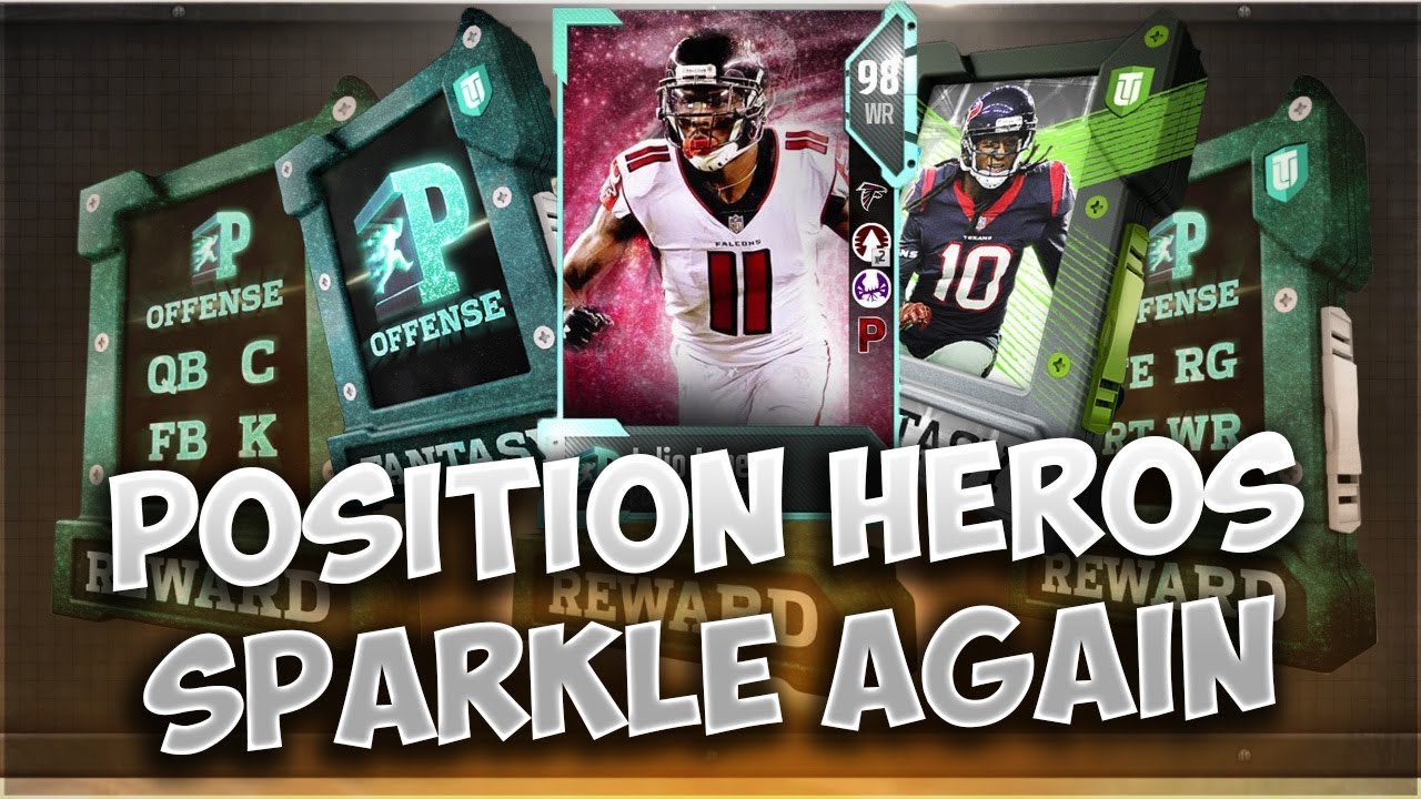 Position Hero Sparkle Cards ! How To Complete All Position Hero Sets- Madden 18 Ultimate Team Mut 18