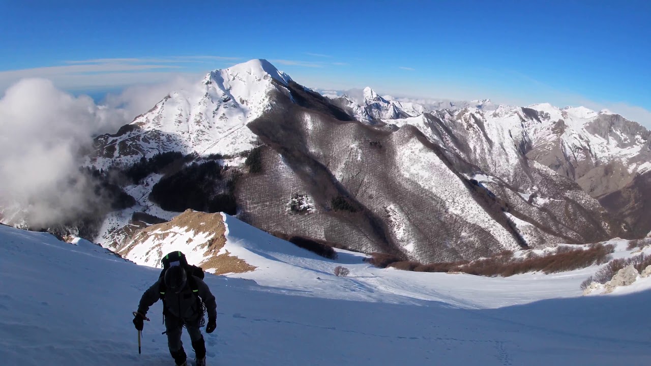 Pania della croce invernale