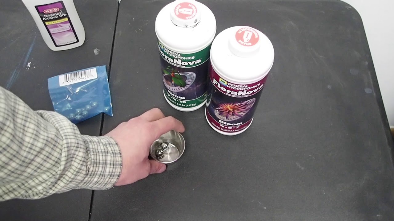 Hydroponics: Secret MIXING of the GH FloraNova Nutrients