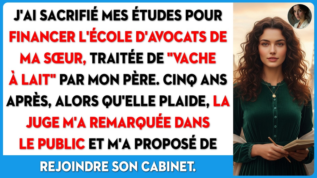 Forcé de payer la fac de ma sœur, j'ai tout quitté. Mais le juge connaissait mon nom...