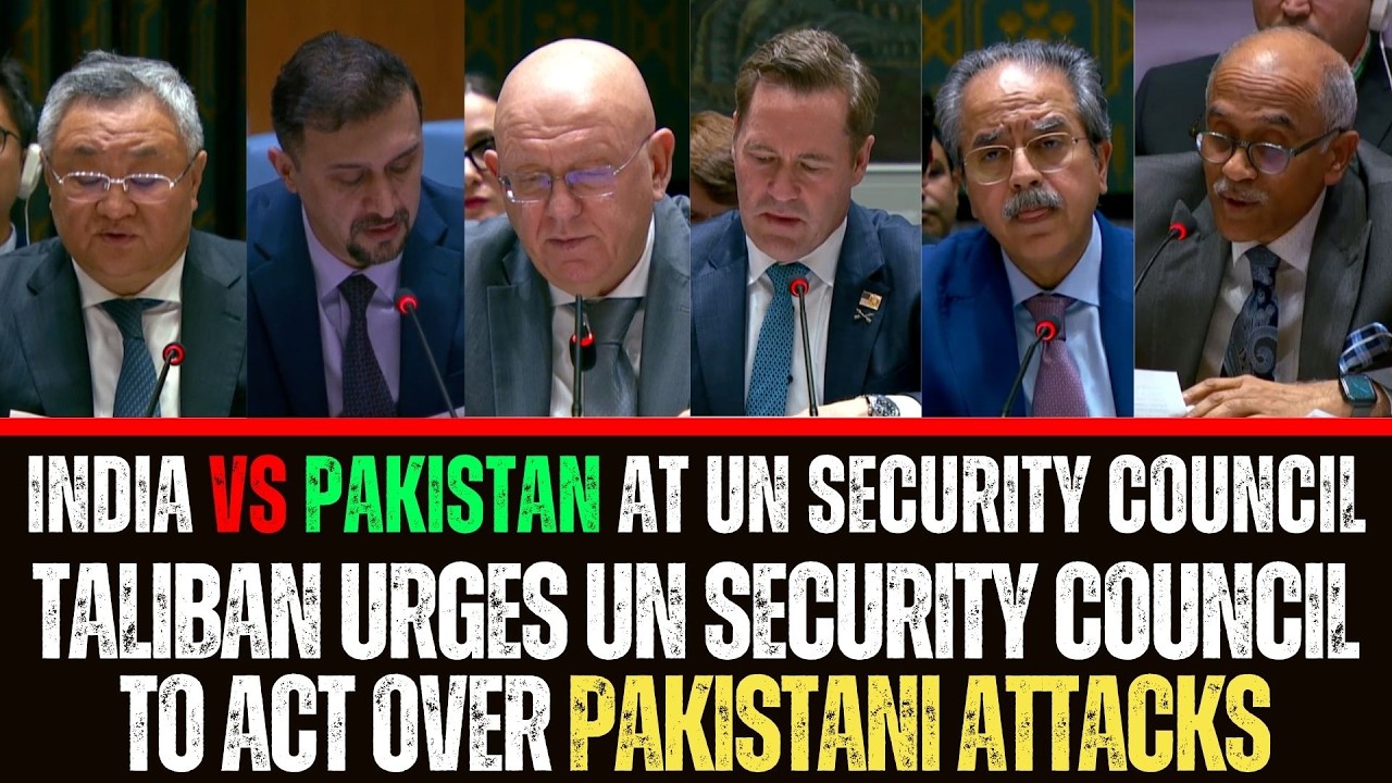 India Vs Pakistan In UNSC Over Afghanistan! Taliban Urges UNSC To Act Over Pakistani Attacks!