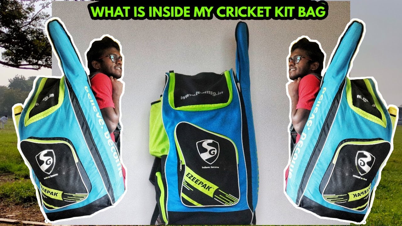 My cricket kit bag l what is inside my cricket kit bag in tamil l #cricketkit #happyarun