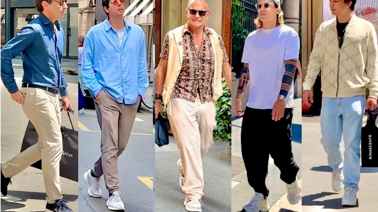 Men&rsquo;s Summer 2025 Outfits 🇮🇹Italian Men&rsquo;s Street Fashion & Men&rsquo;s Summer Outfits Shopping