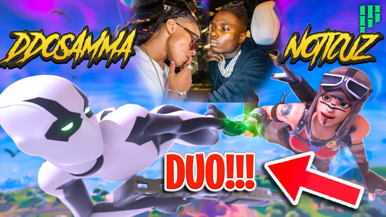 Noticuz и DDOsamma ОБЪЕДИНЯЮТСЯ в FORTNITE... *ЗАБАВНО*