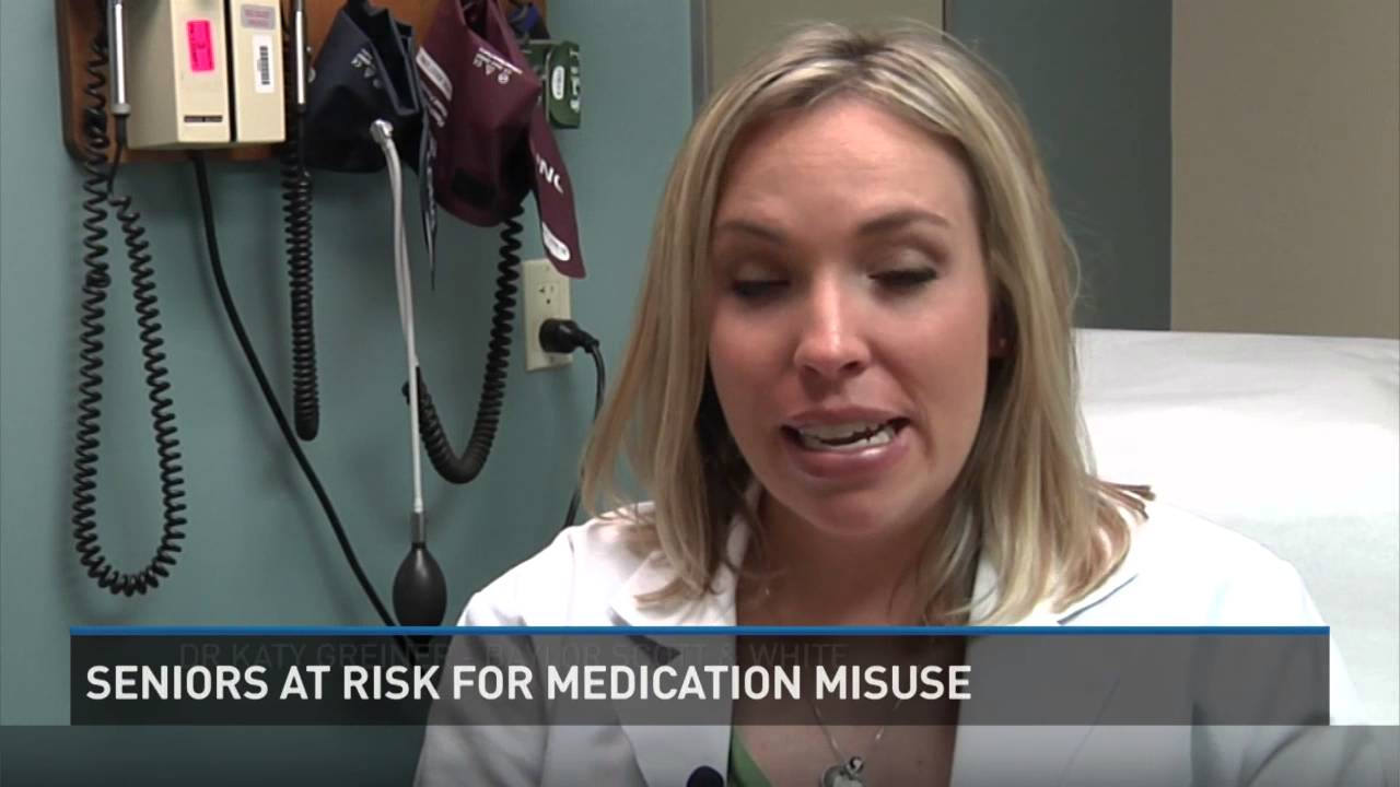 Elderly at risk for medication misuse
