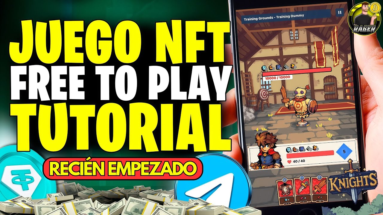 🚀 Nuevo Juego NFT GRATIS en Telegram con Recompensas + Airdrop 💥FREE TO PLAY 🚀 Neura Knights