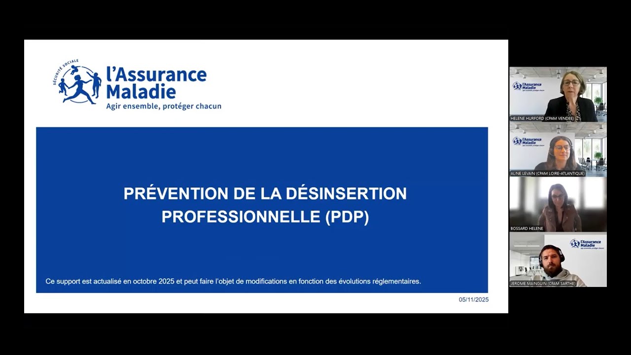 [Replay] Webinaire employeurs - La Prévention de la Désinsertion Professionnelle (05/11/2025)