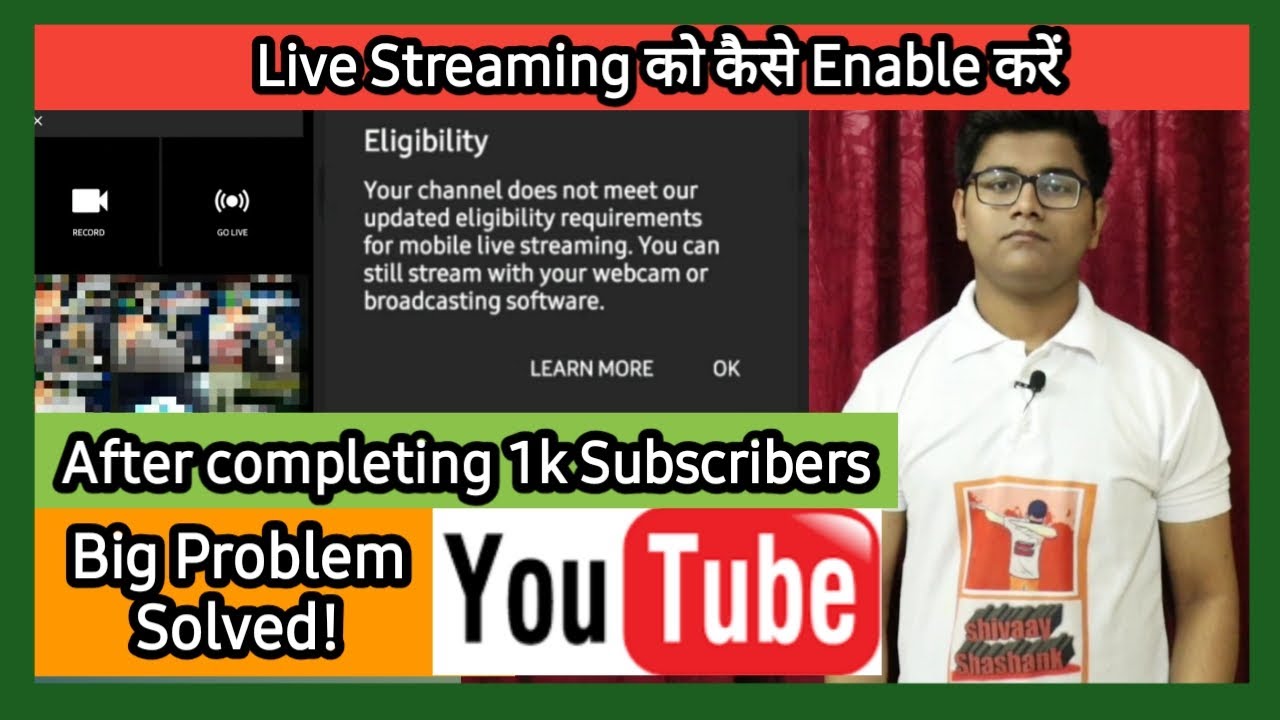 Live Streaming Eligibility Problem | How To Solve And Enable Your Live Streaming