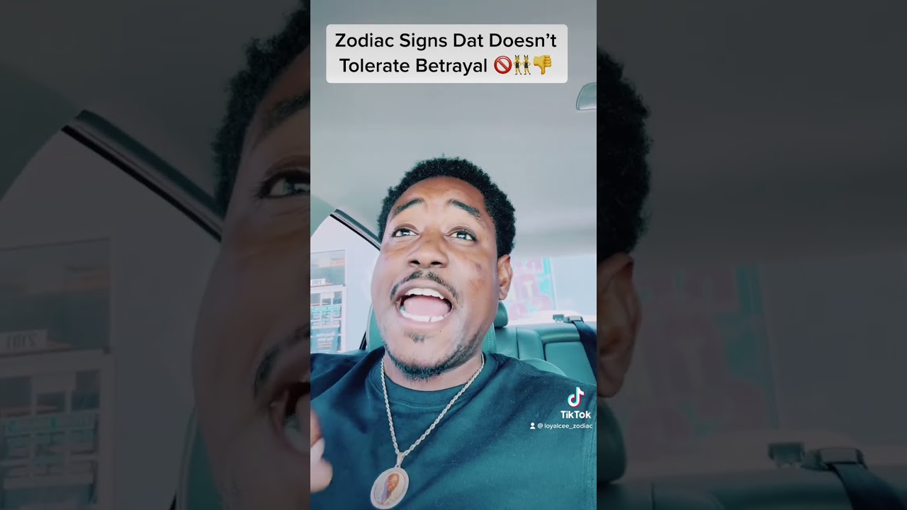 Zodiac Signs Dat Doesn&rsquo;t Tolerate Betrayal 🚫👯👎