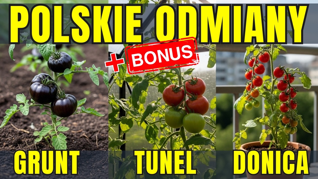 Najlepsze POLSKIE Odmiany Pomidorów Do Gruntu / Tunelu /Donicy Plus Stare Odmiany Kolekcjonerskie!