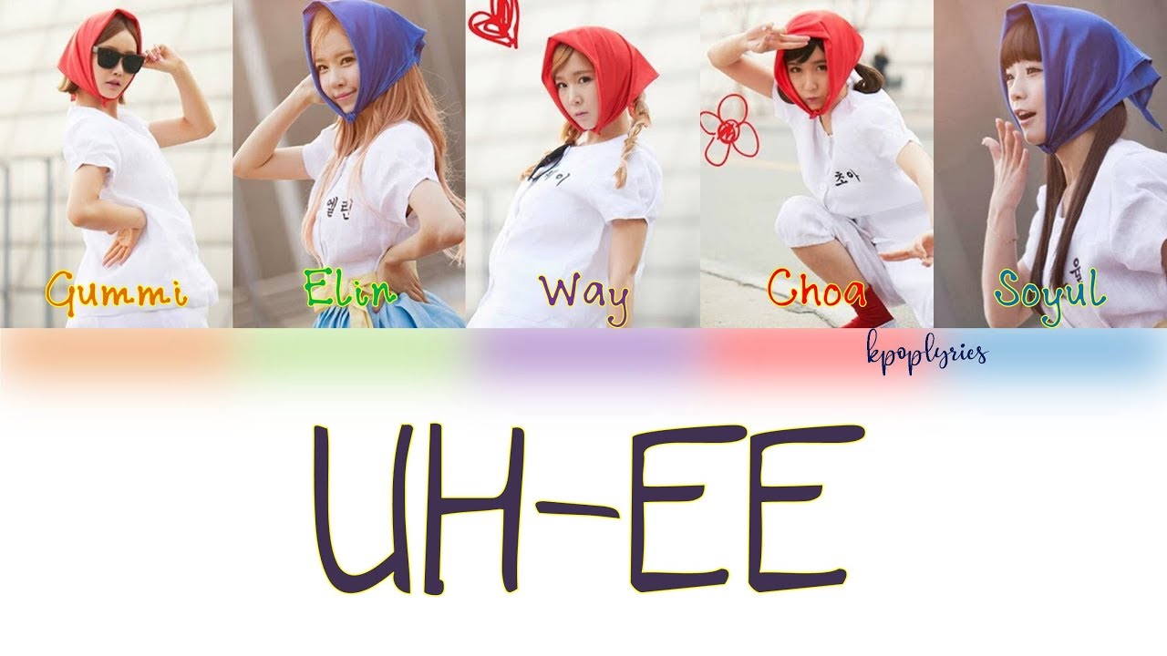 CRAYON POP- UH-EE (어이) Color Coded Lyrics Han|Rom|Eng