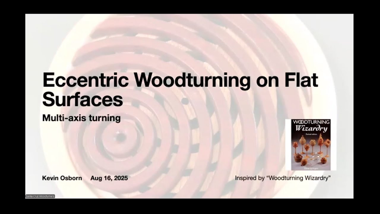 Eccentric Turning on Flat Surfaces - August 2025