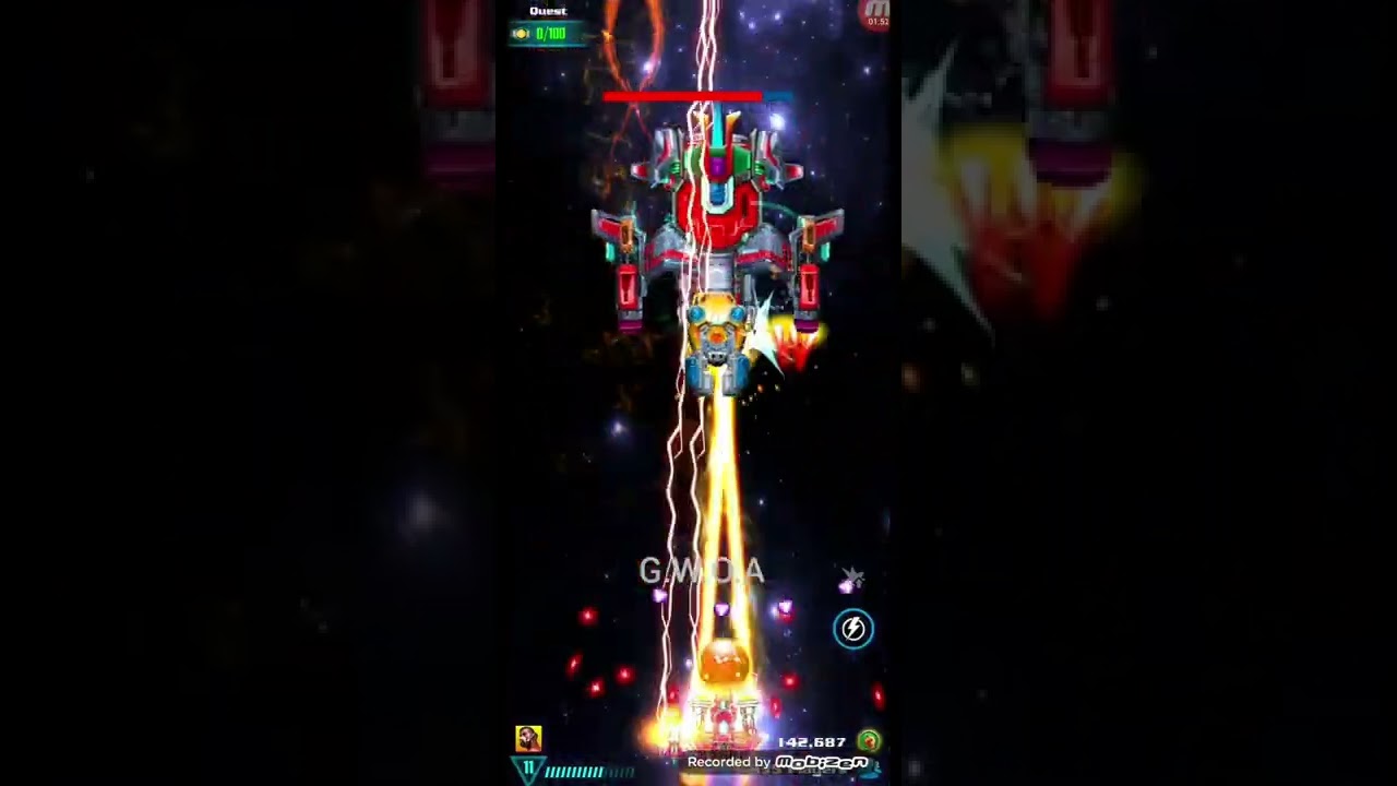 Best Video World Boss Eron DESTROYER  Galaxy-Attack-Alien-Shooter