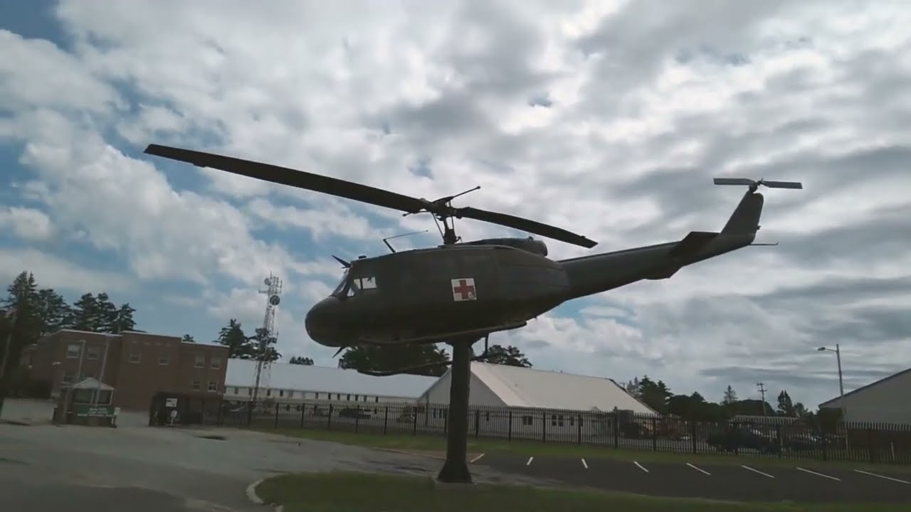 63-8809 - Bell UH-1H Huey on display at KAUG in Augusta, Maine (pt. 1) - Saturday, July 11, 2020