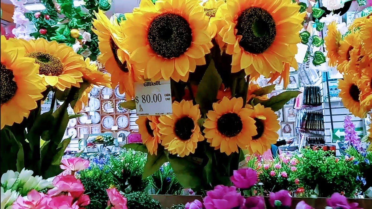 RECORRIDO POR NUEVA TIENDA DE FLORES ARTIFICIALES 💮🌱🥀💐 #primavera