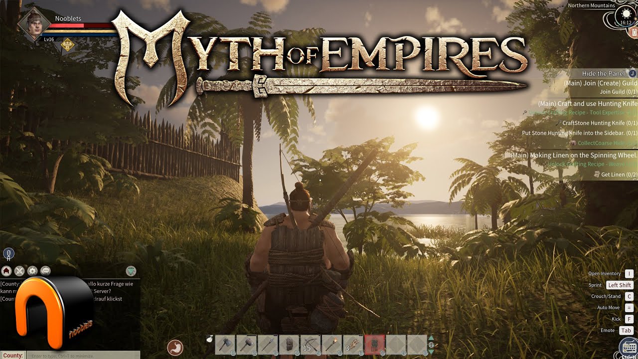 MYTH OF EMPIRES The New Asian ARK Survival Game #mythofempires