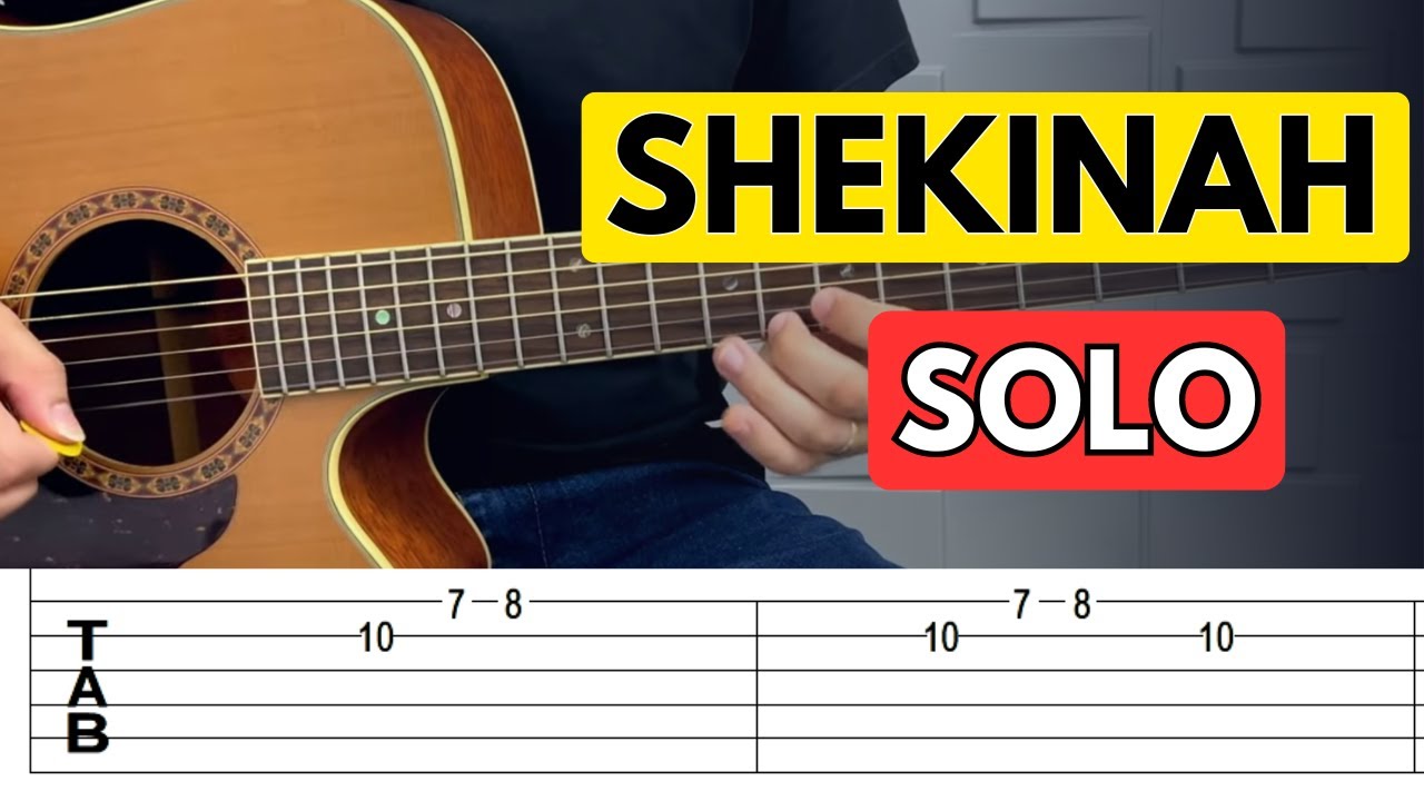 Shekinah ICM - SOLO de Violão PASSO a PASSO