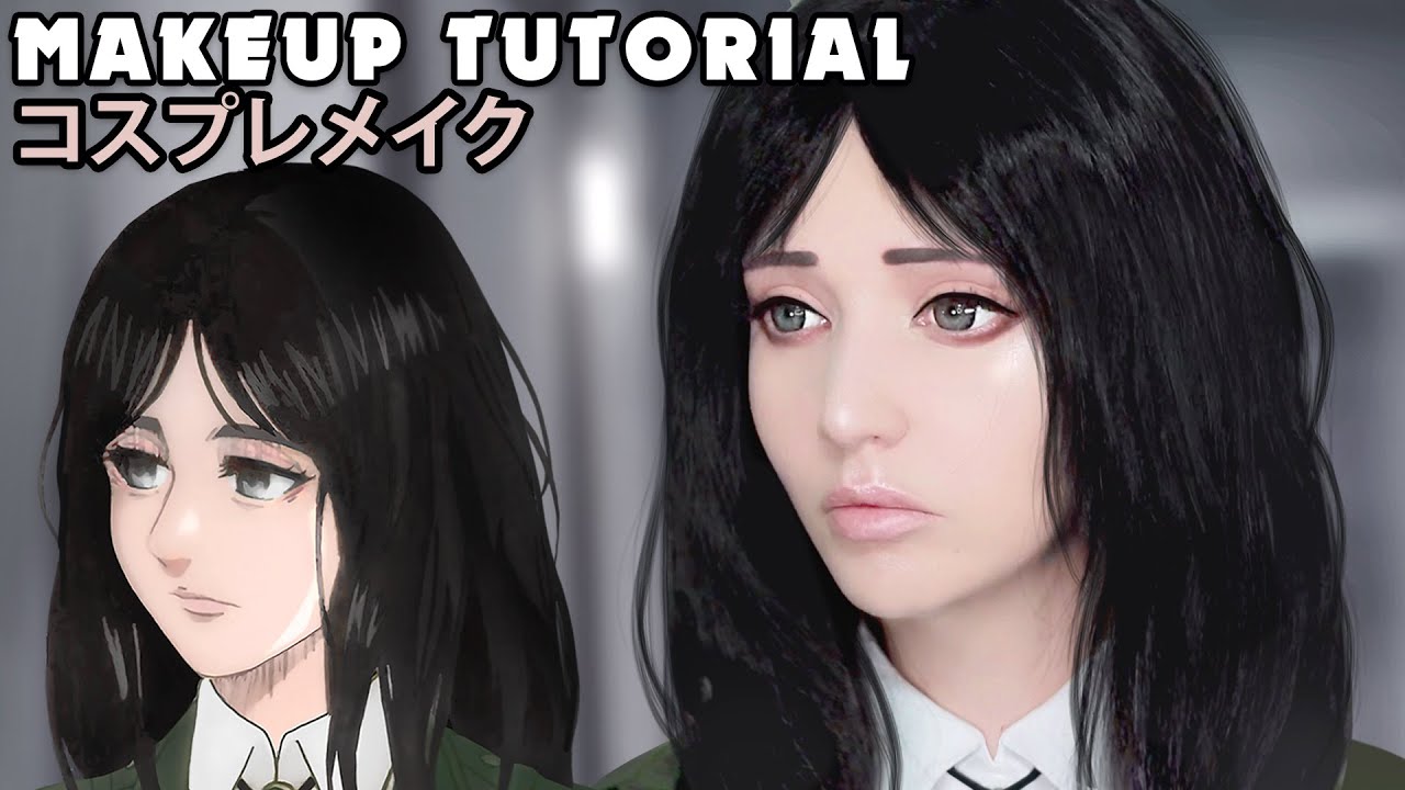 ☆ Pieck Cosplay Makeup Tutorial Attack on Titan 進撃の巨人 ☆