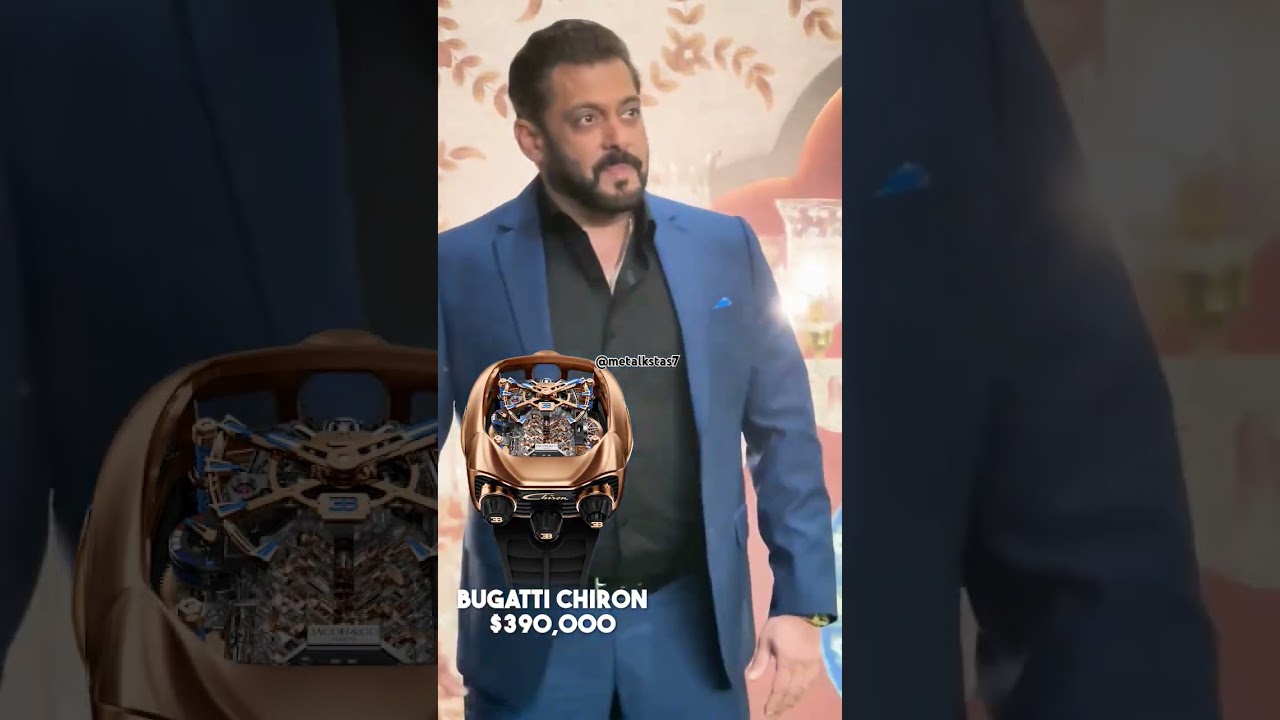 he is wearing the Bugatti Chiron Tourbillon Rose Gold. #luxuries #watch #shorts #viral