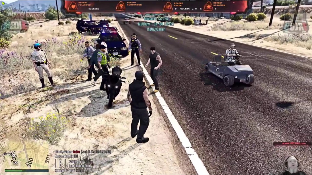 [SWEARING!] When Phoenix77 and Darien have a fight [DOJRP] (CLIP)