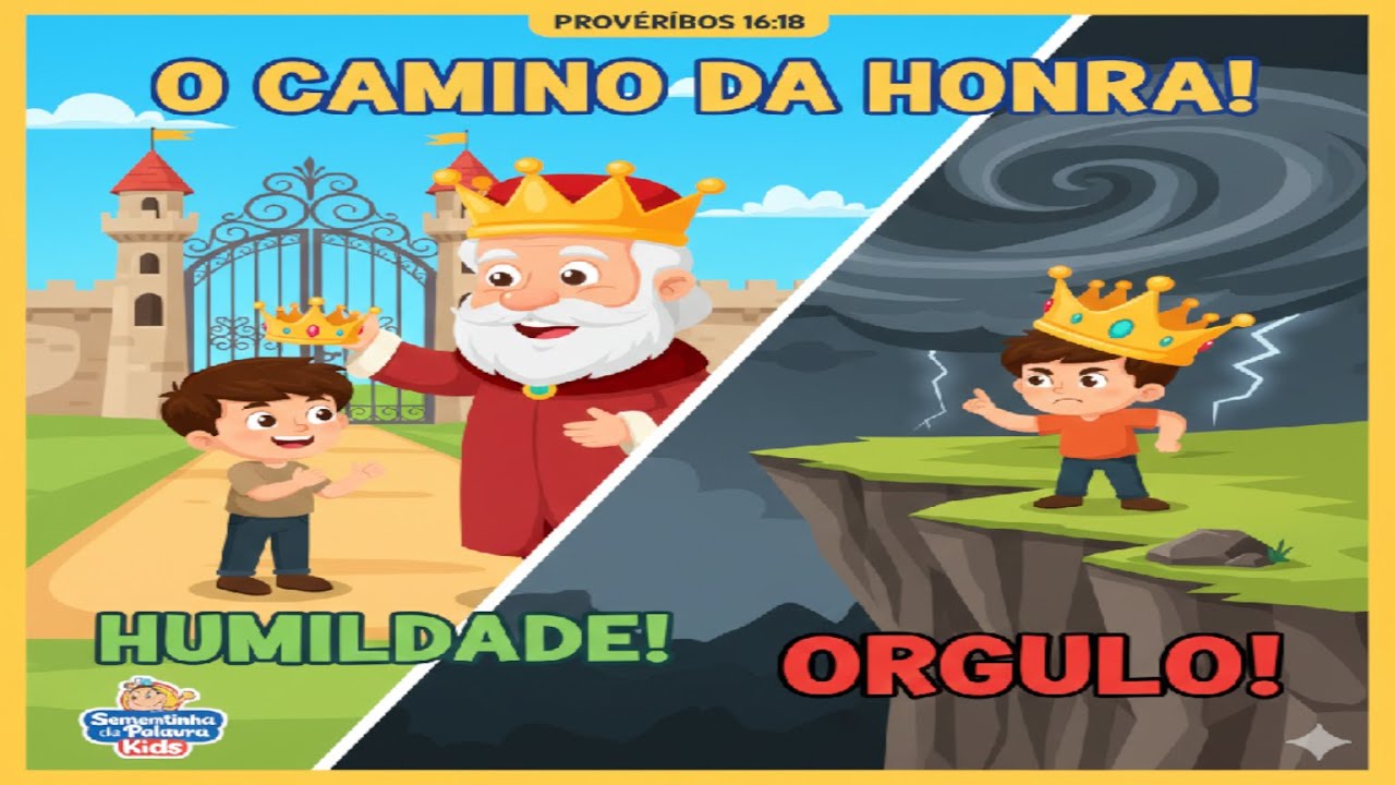 O Caminho da Humildade vs  O Tombo do Orgulho | Histórias Bíblicas de Provérbios | S. P. K