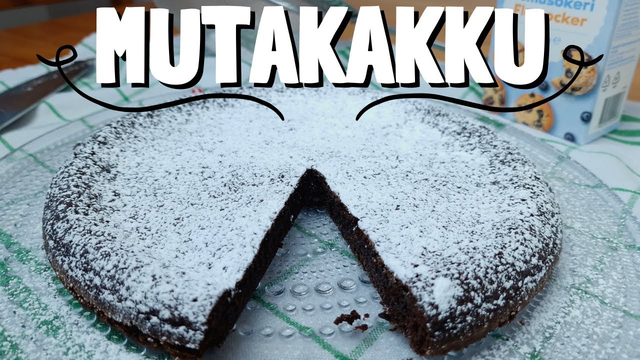Erittäin Helppo Mutakakku (Nopea ja Suussa Sulava)