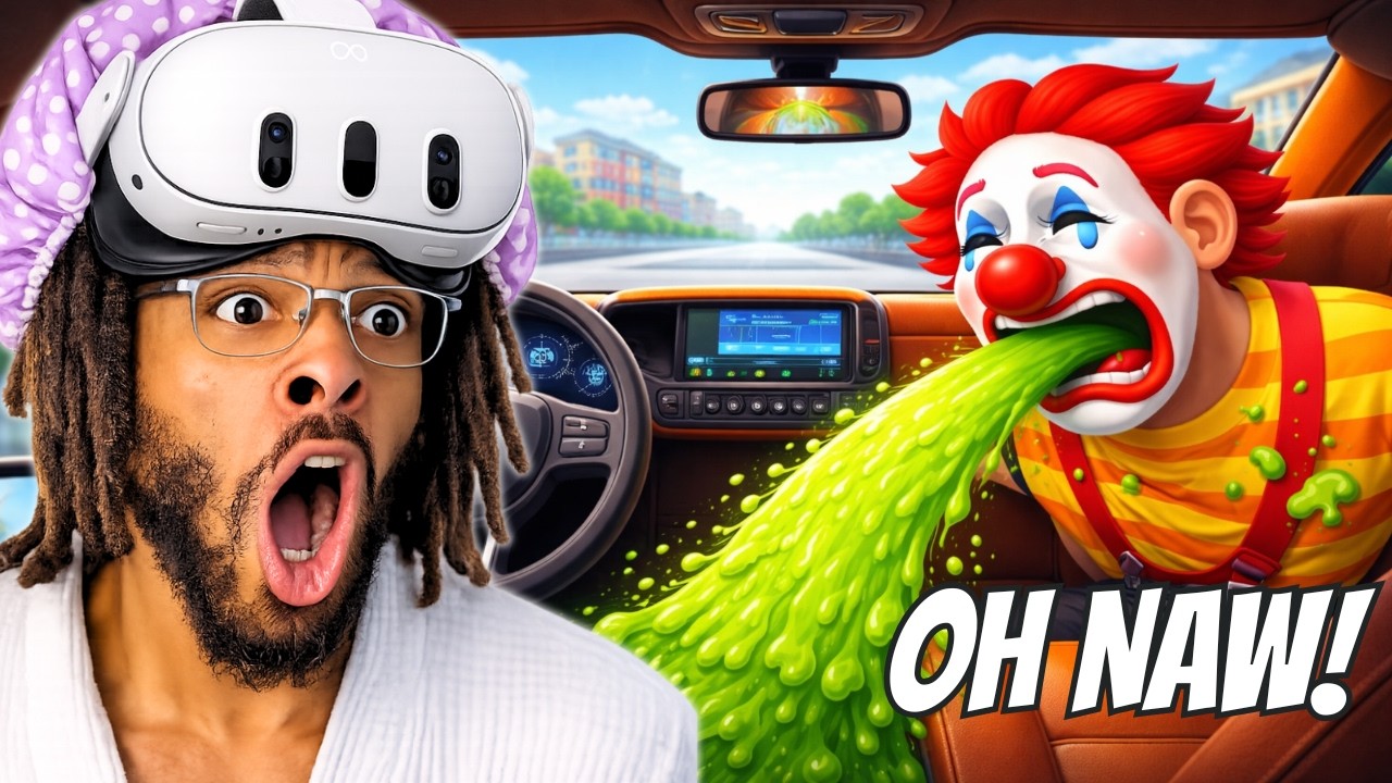 Worst passenger EVER in Taxi Driver VR 😭🚕