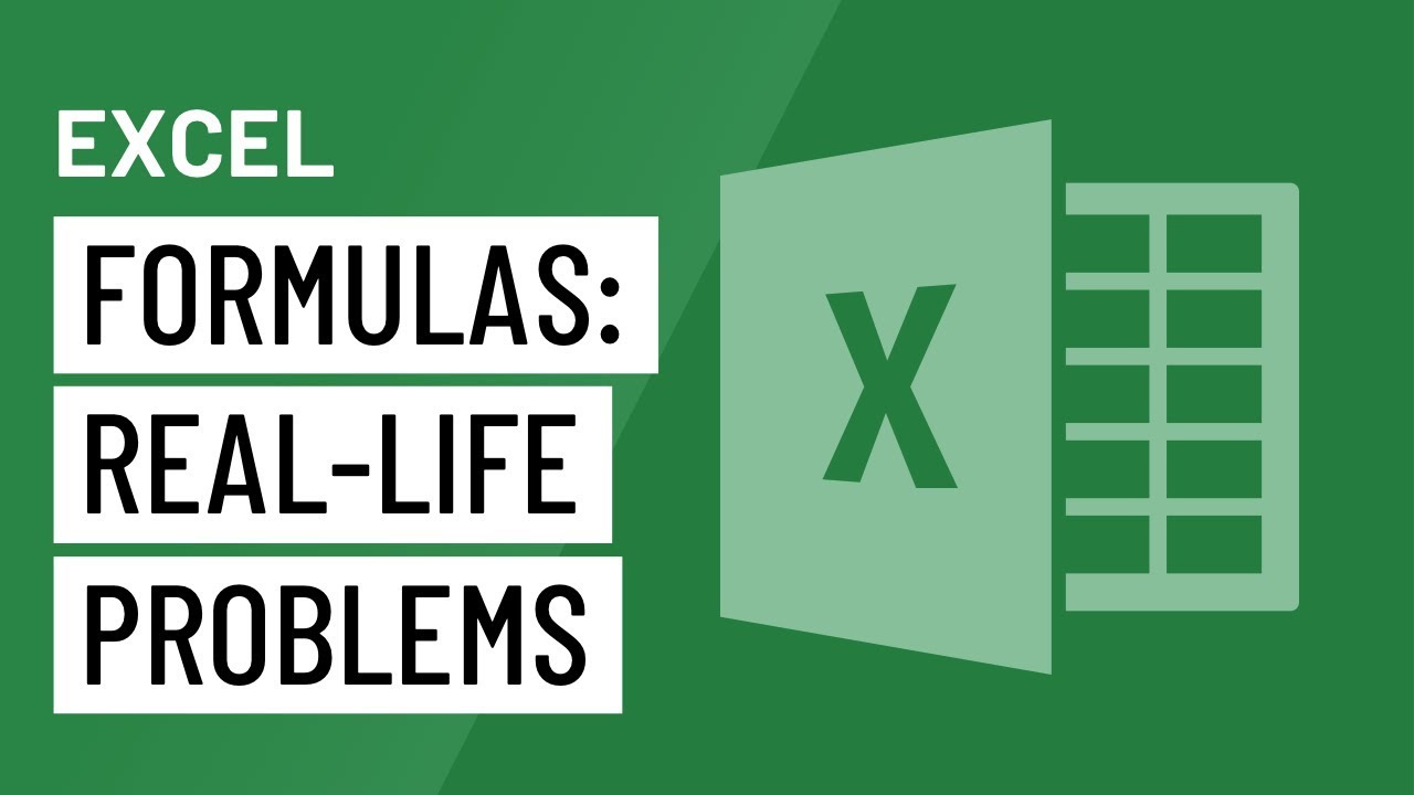 Решение реальных задач в Excel