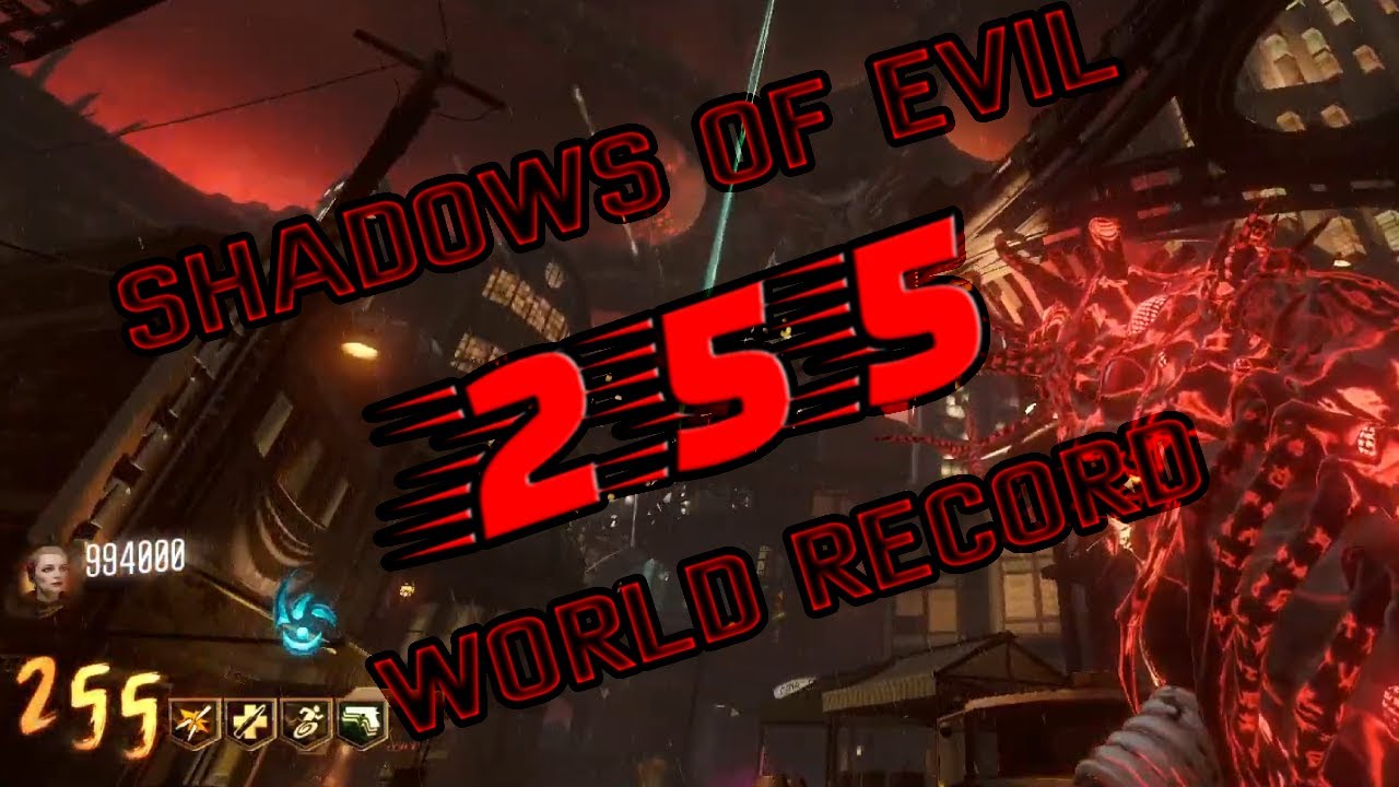 Shadows of Evil Round 255 Speedrun World Record