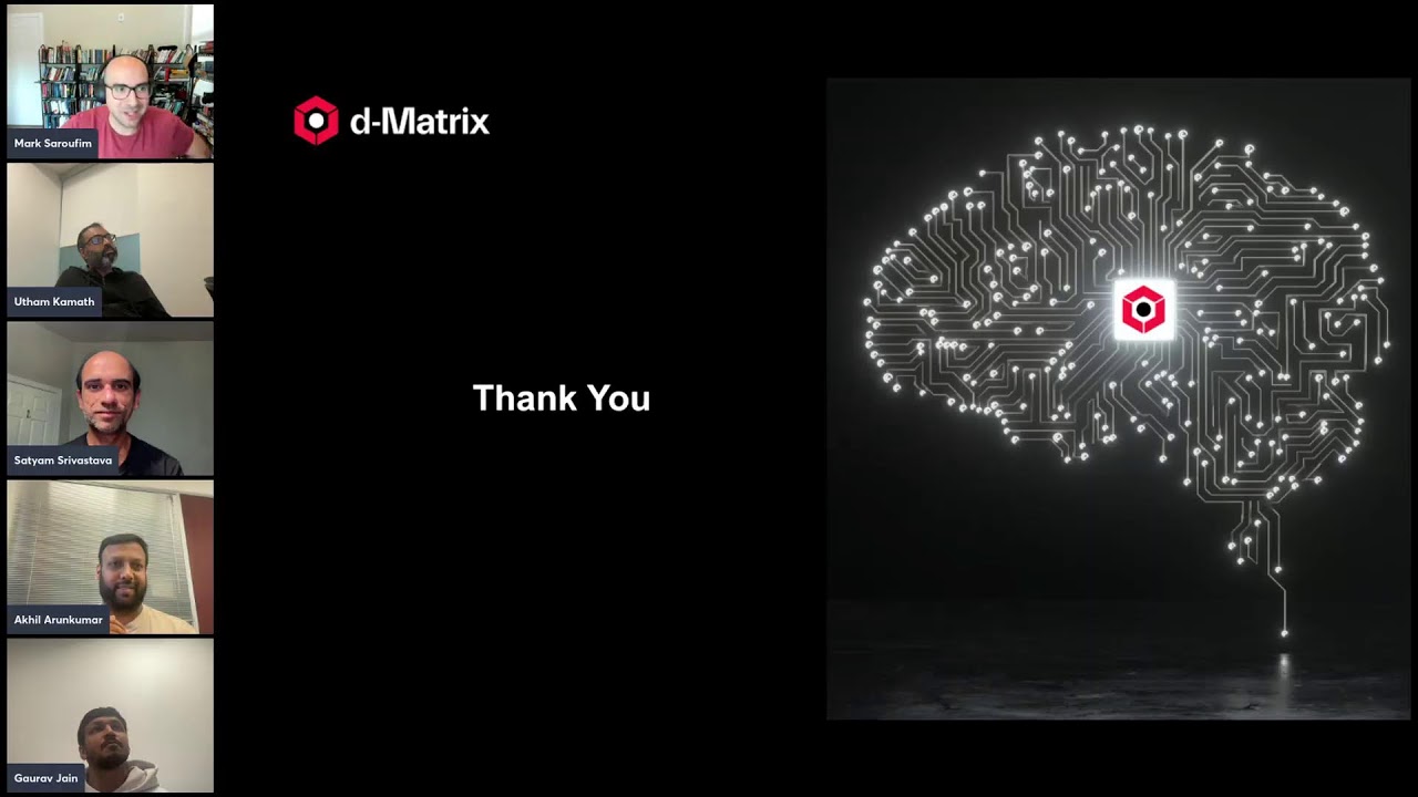 D-Matrix Corsair: delivering low latency batched inference for inference-time-compute