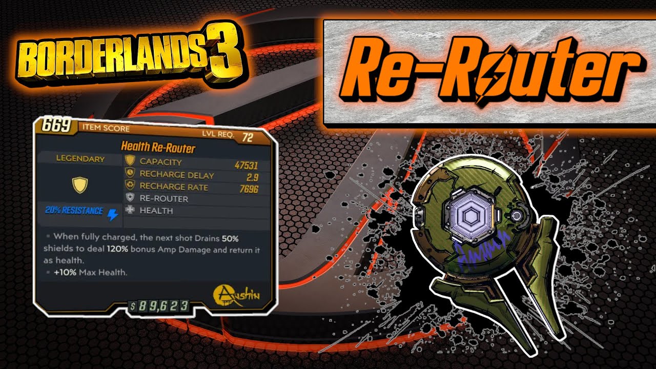 Руководство по легендарным предметам | Перенаправление | [Borderlands 3]