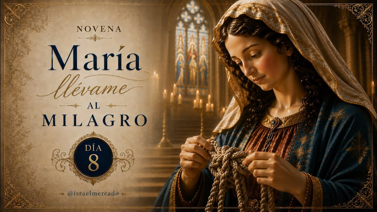 Día 8 Novena “María llévame al milagro” - Israel Mercado 