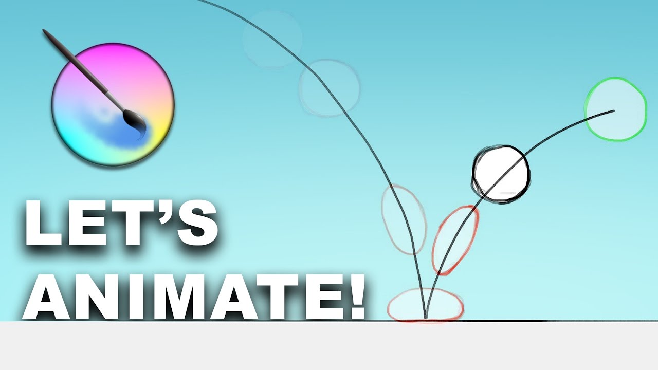 ANIMATION IN KRITA 3 - Let's Animate The Ball