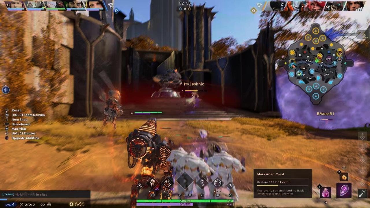 Predecessor grim gameplay ranked