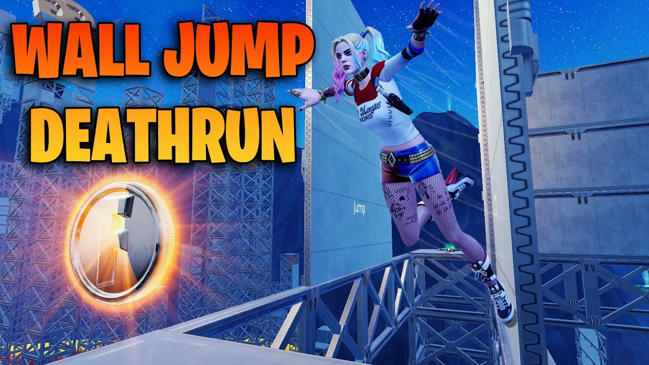 WALL JUMP DEATHRUN💥Code: 9837-7702-1526 ❗ FORTNITE PARKOUR & DEATHRUN