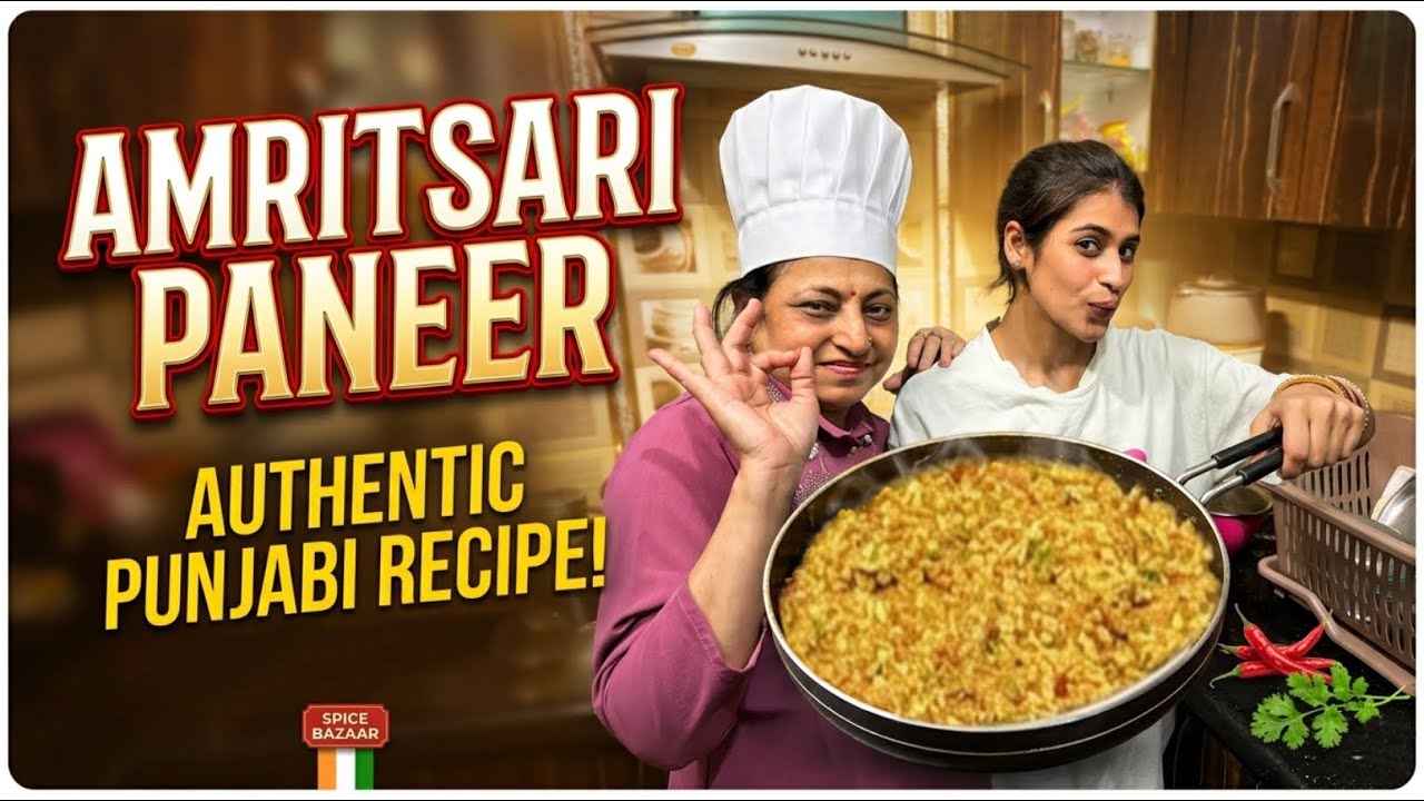 Amritsari paneer bhurji sabki demand par 🥰 