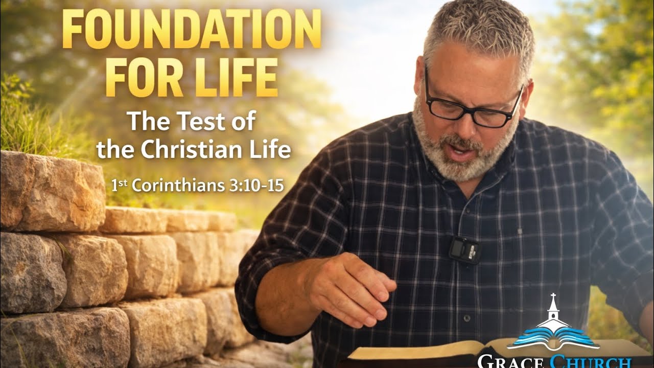 Foundation for Life | the test of the Christian Life | 1st Corinthians 3:10-15 pt 1