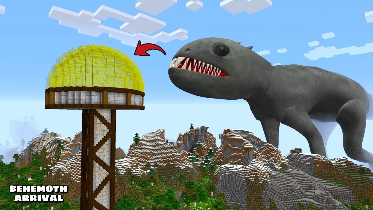 i Found Scariest BEHEMOTH ARRIVAL😱 in Minecraft | Minecraft Horror |