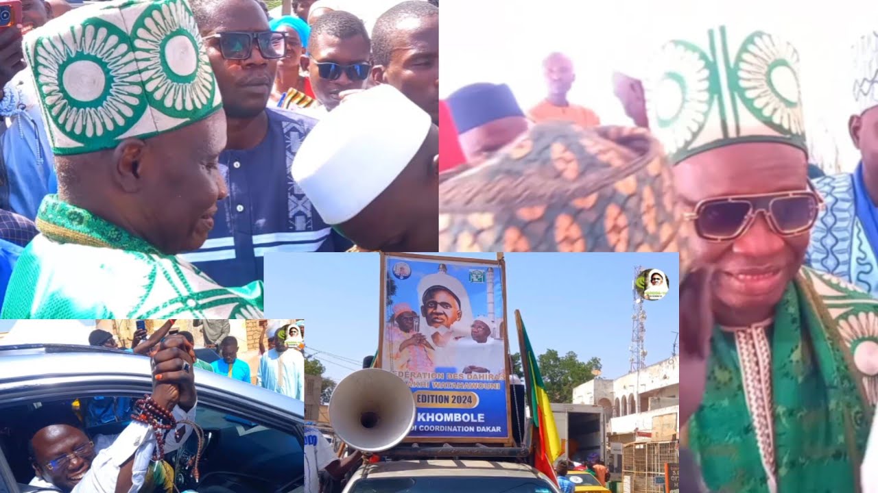 Khombole 2024 l'accueil chaleureux de SERIGNE MAME MALICK SY MANSOUR ZIARRA FÉDÉRATION TA AKHI