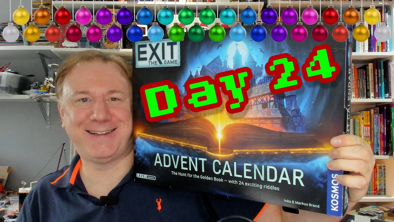Exit the Game Advent Calendar 2022 Day 24: The Hunt for the Golden Book