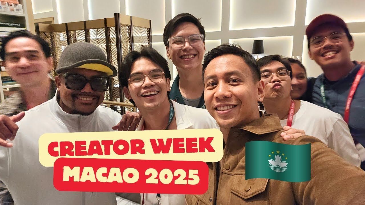 Отлично проводим время на Creator Week Macao 2025 | Видеоблог №1848