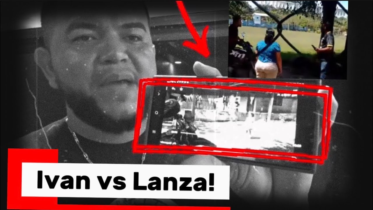 Oscar Lanza muestra el video donde se le lanza a Iván cuál es el problema de todo esto ?