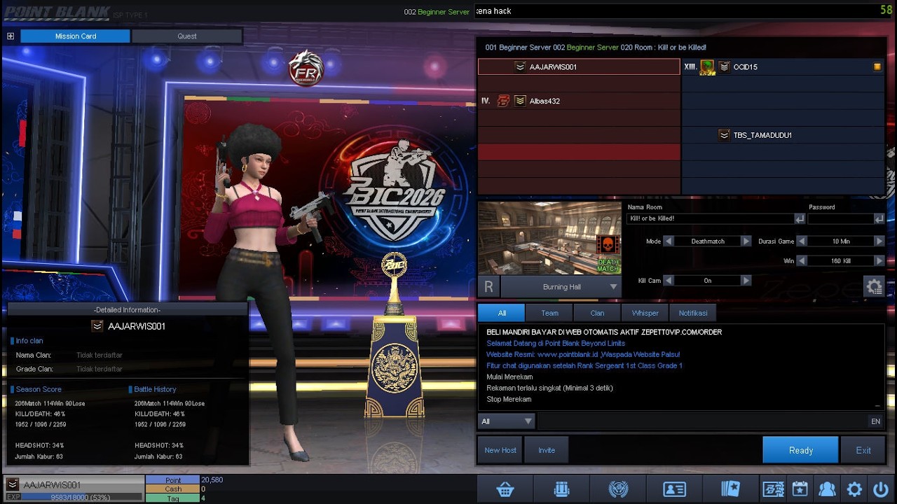 main | Point Blank diwaktu SAHUR