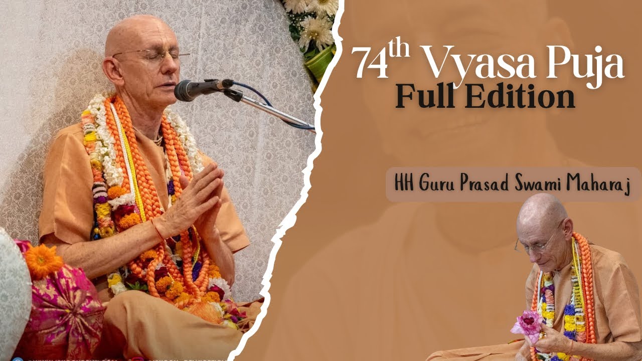 74th Vyasa Puja | Full Edition | HH Guru Prasad Swami Maharaj | @iskcondelhitv 