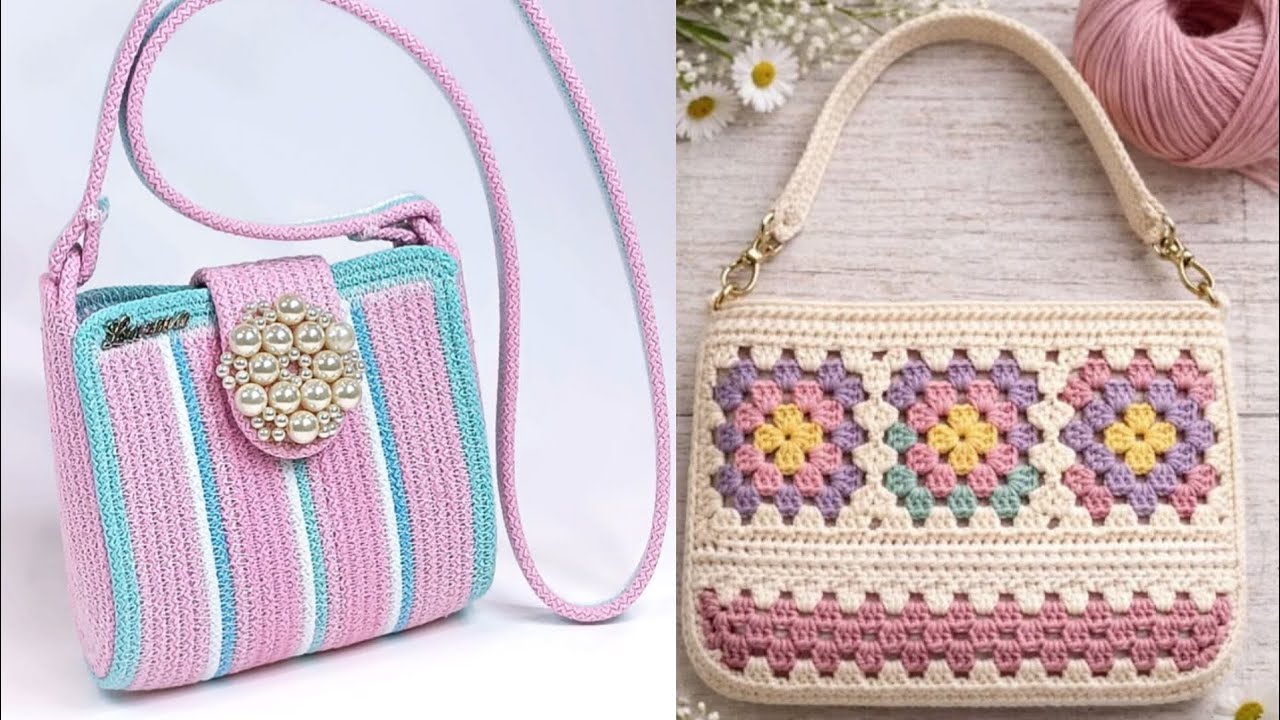 Most Beautiful Handmade Crochet Purse 🧶 | Stylish & Elegant Crochet Bag Design | ladyloops