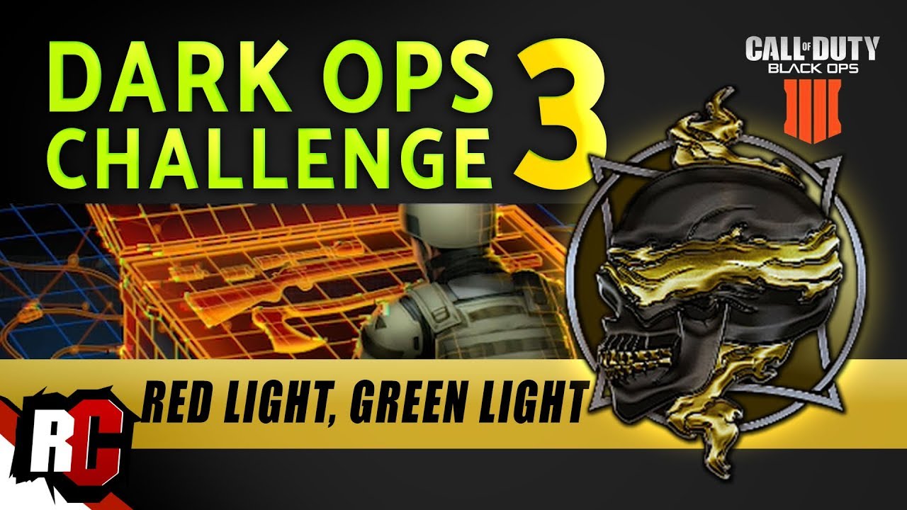 Black Ops 4 | Dark Ops Challenge 3 (BLACKOUT) Red Light, Green Light Challenge in Battle Royal