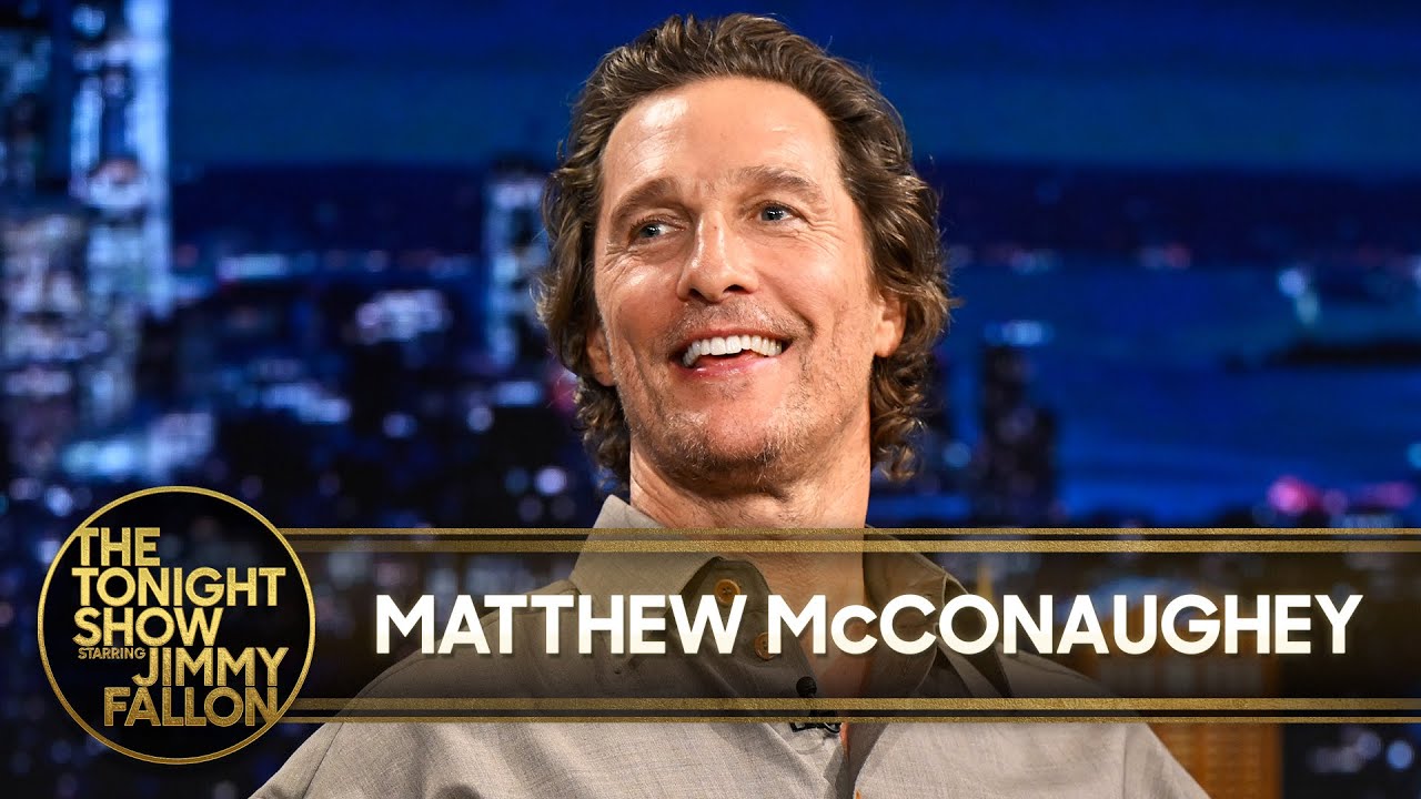 Matthew McConaughey Reacts to Being Called Taylor Swift of Football, Reads Poem from Poems & Prayers