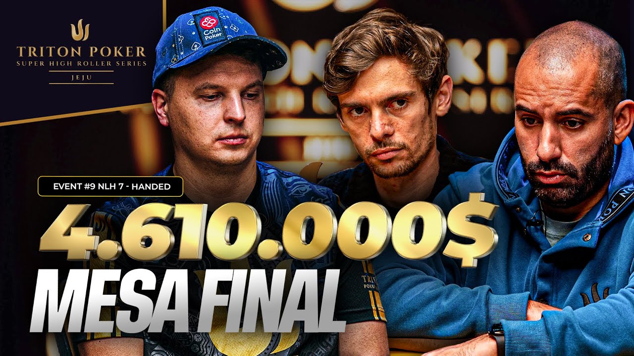 Mesa Final TRITON POKER SERIES - Evento #9 150k$ - Jeju 2025