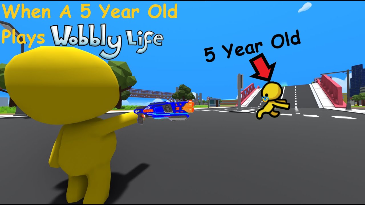 When A 5 Year Old Plays Wobbly Life PT2